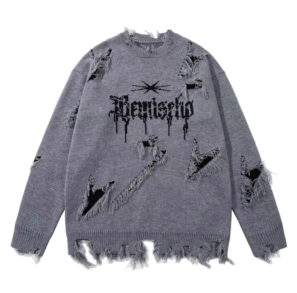 Jacquard Knitted Sweater