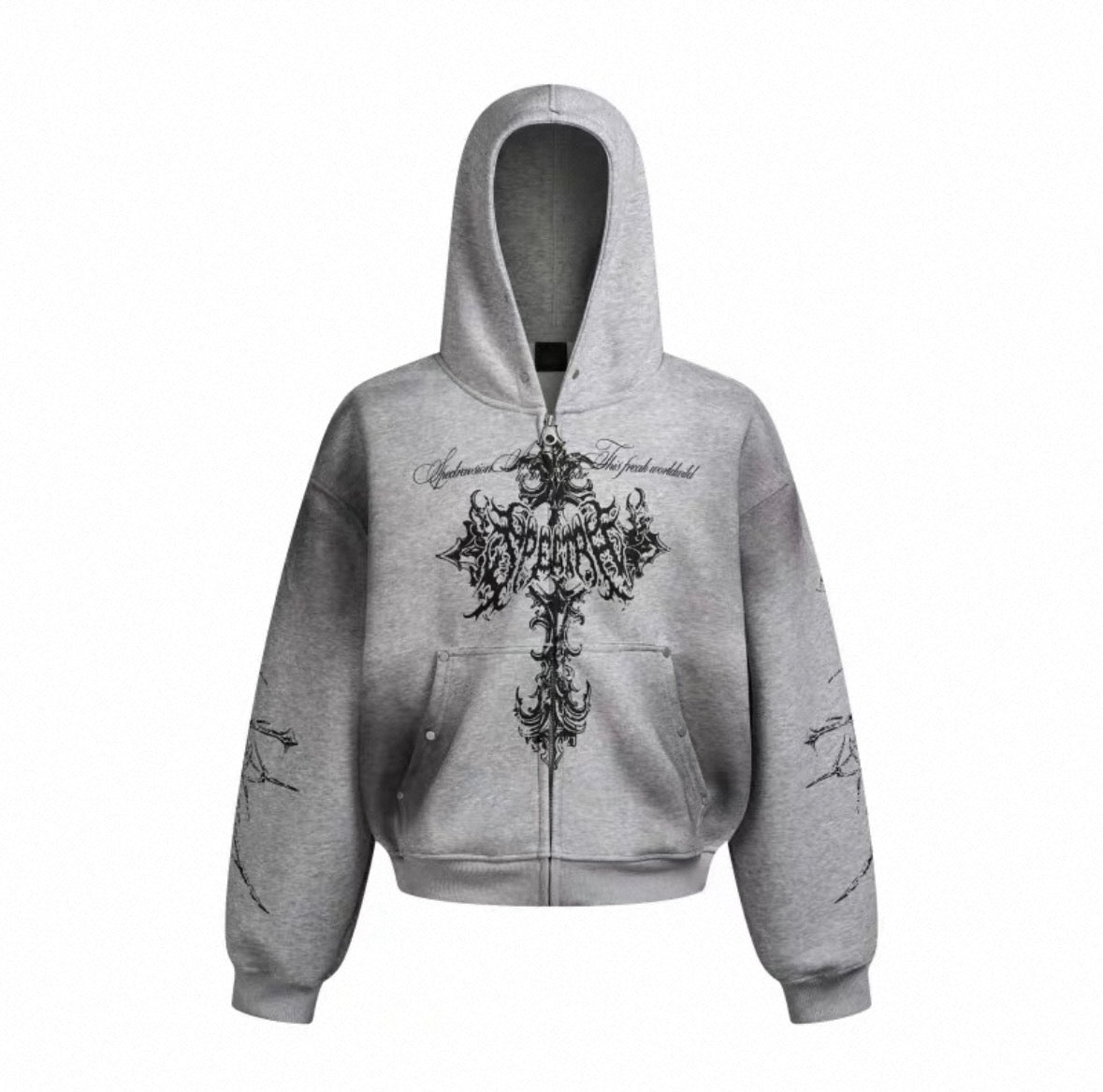 Cross Hooded Sweatshirt