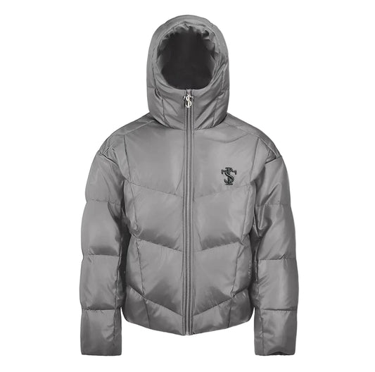 Skt Glossy Puffer Jacket