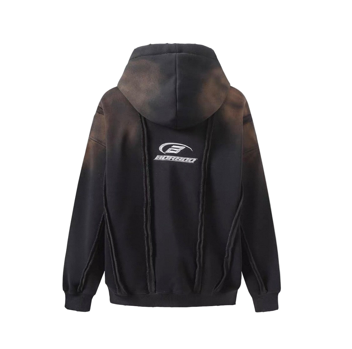 Fleece Lining Oversize Zipper Hoodie