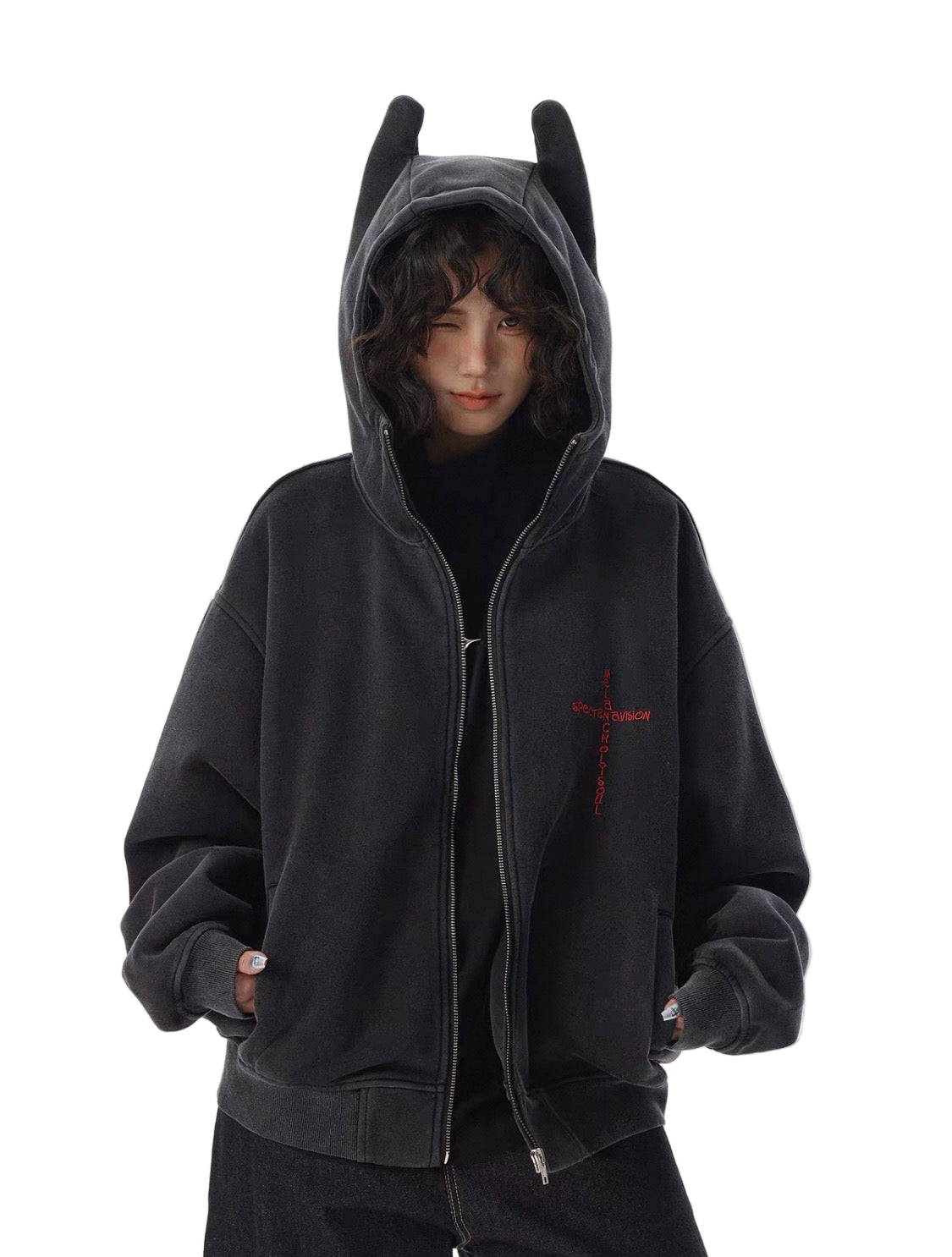 Devil Food Zip Hoodie
