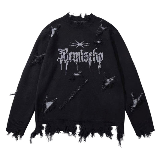 Jacquard Knitted Sweater